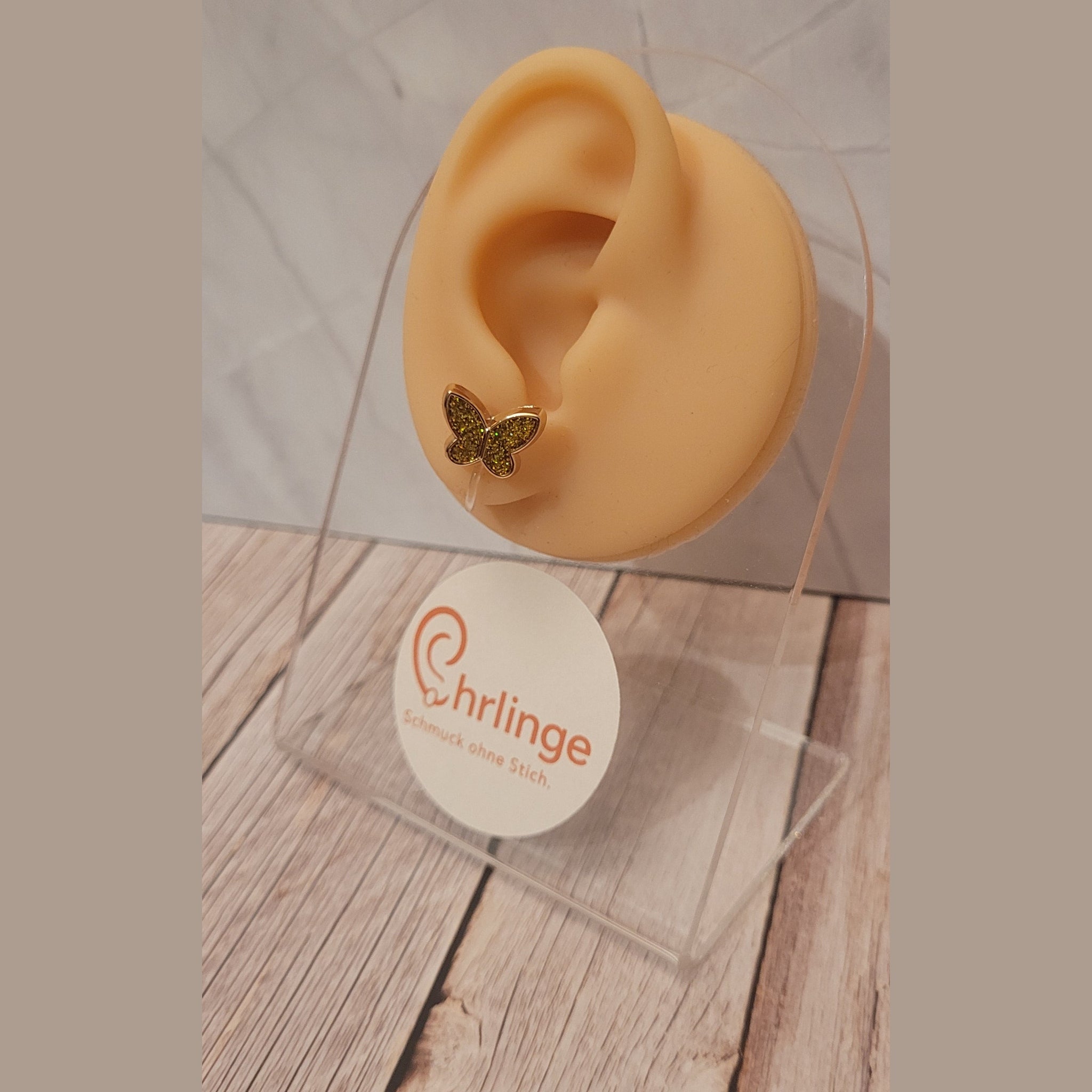 Schmetterling (gold eingefasst)