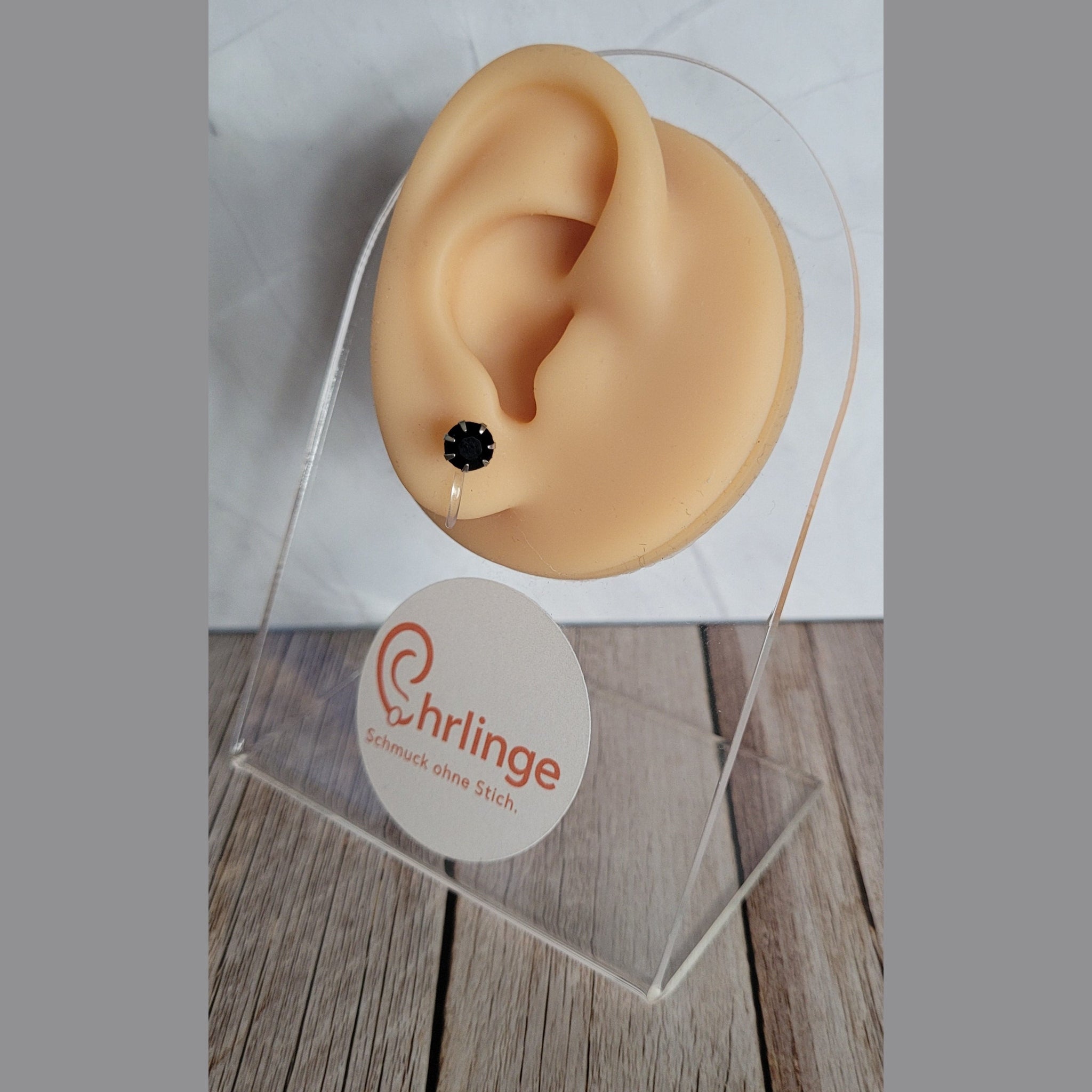 Glitzersteinchen Schwarz