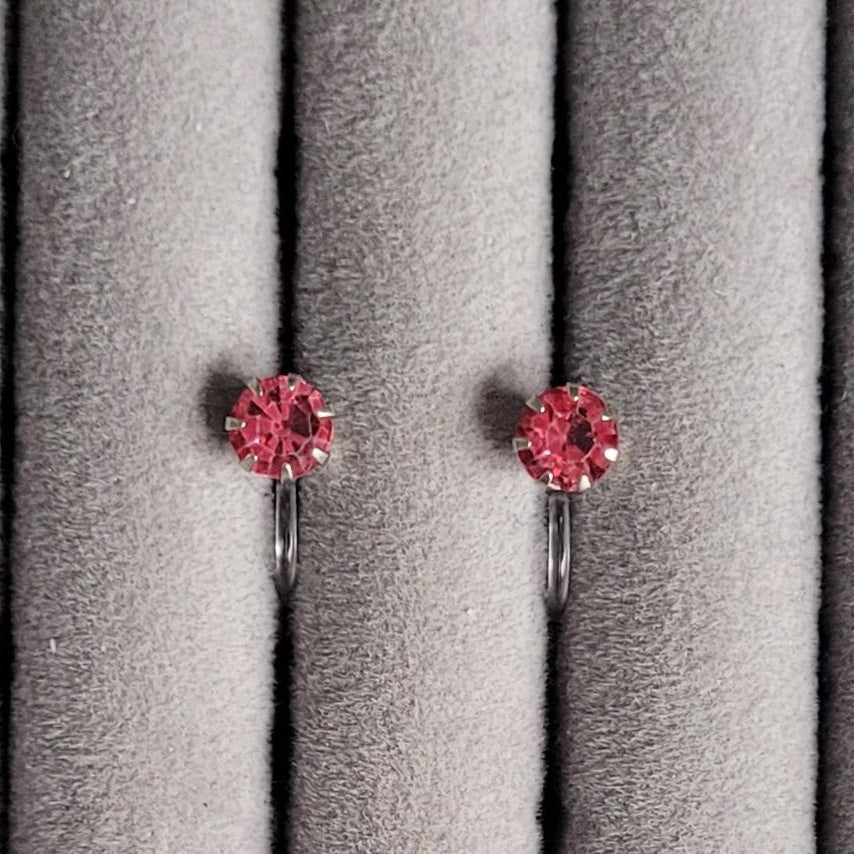 Glitzersteinchen Rosa-&Rot-Töne