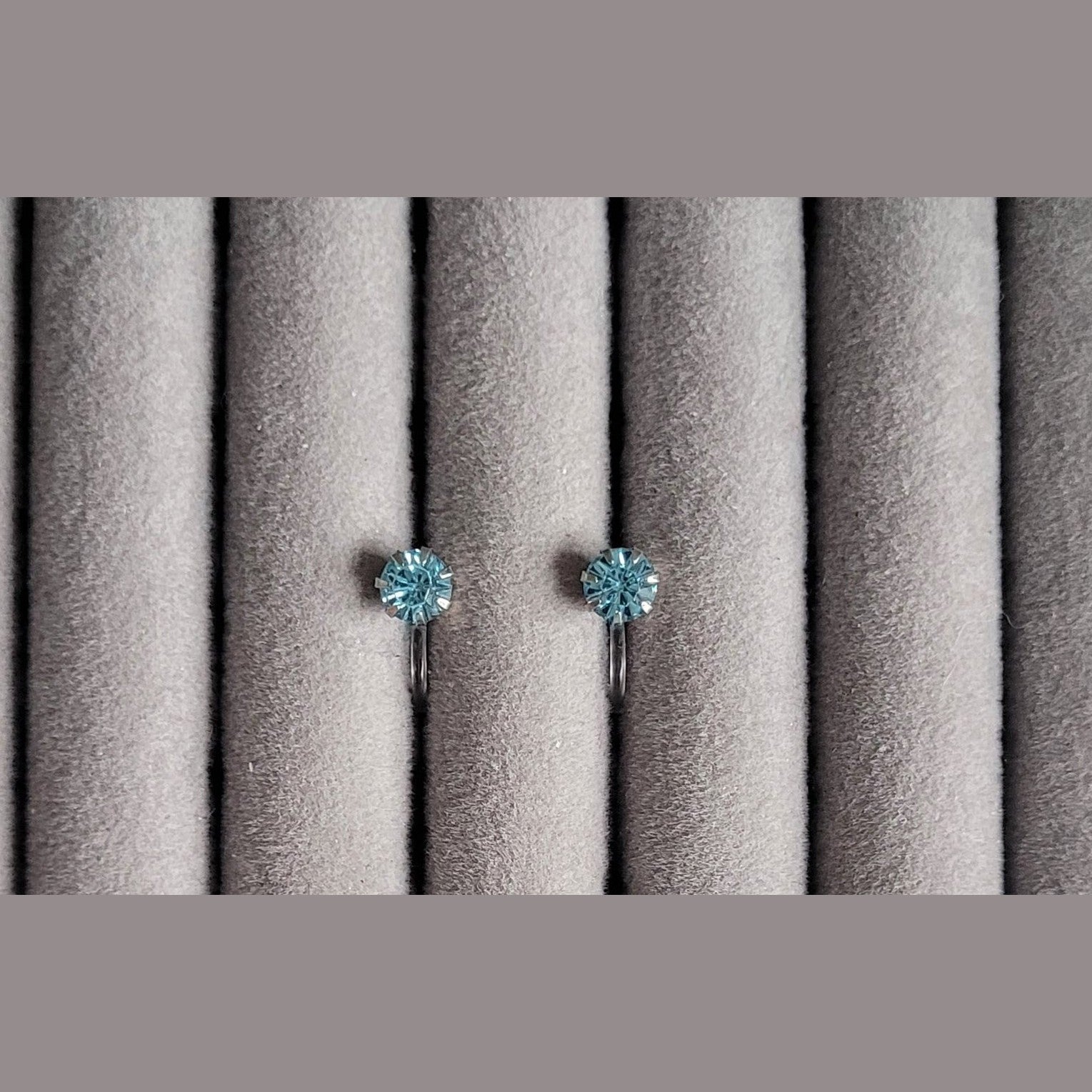 Glitzersteinchen Blau-Töne