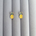 Ananas Ohrclips