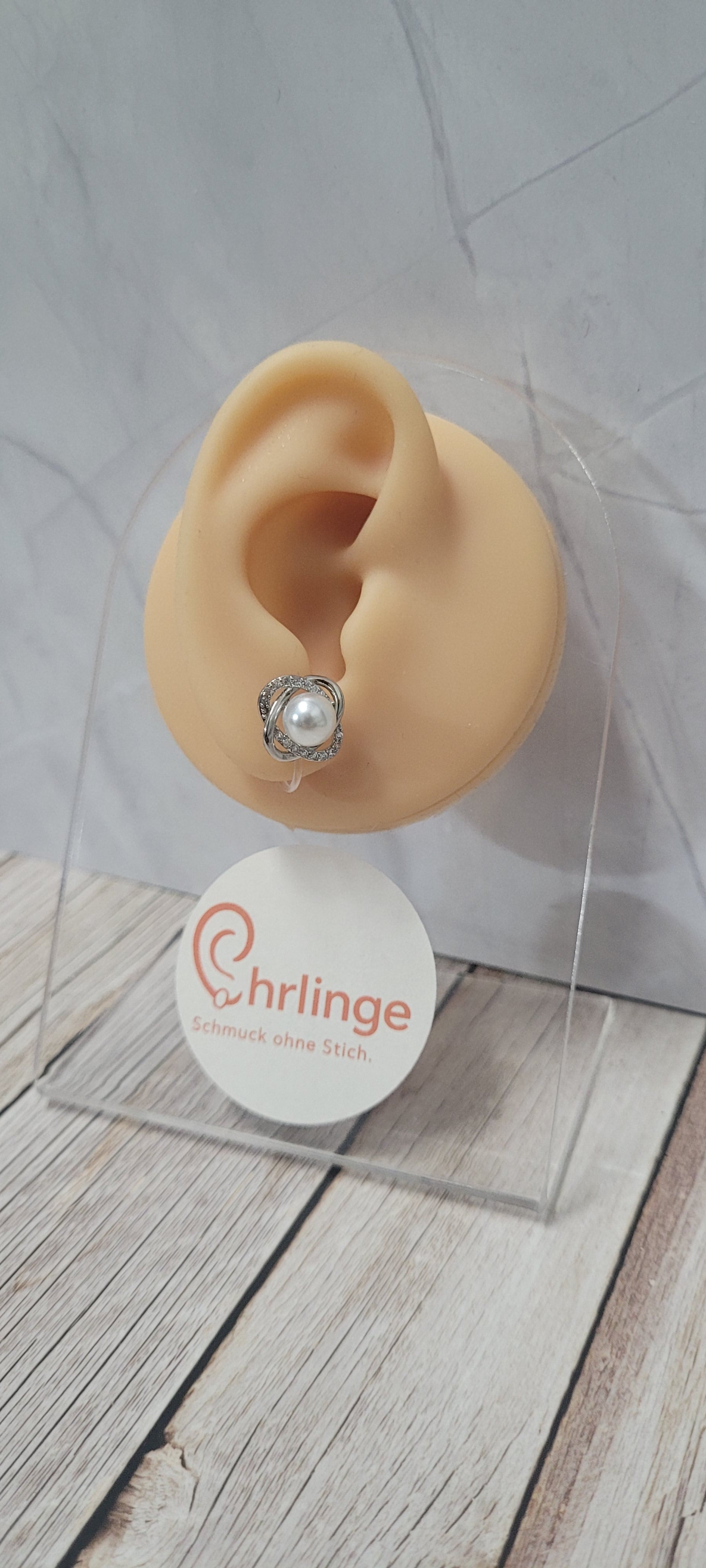 Infinity Knoten mit Perle